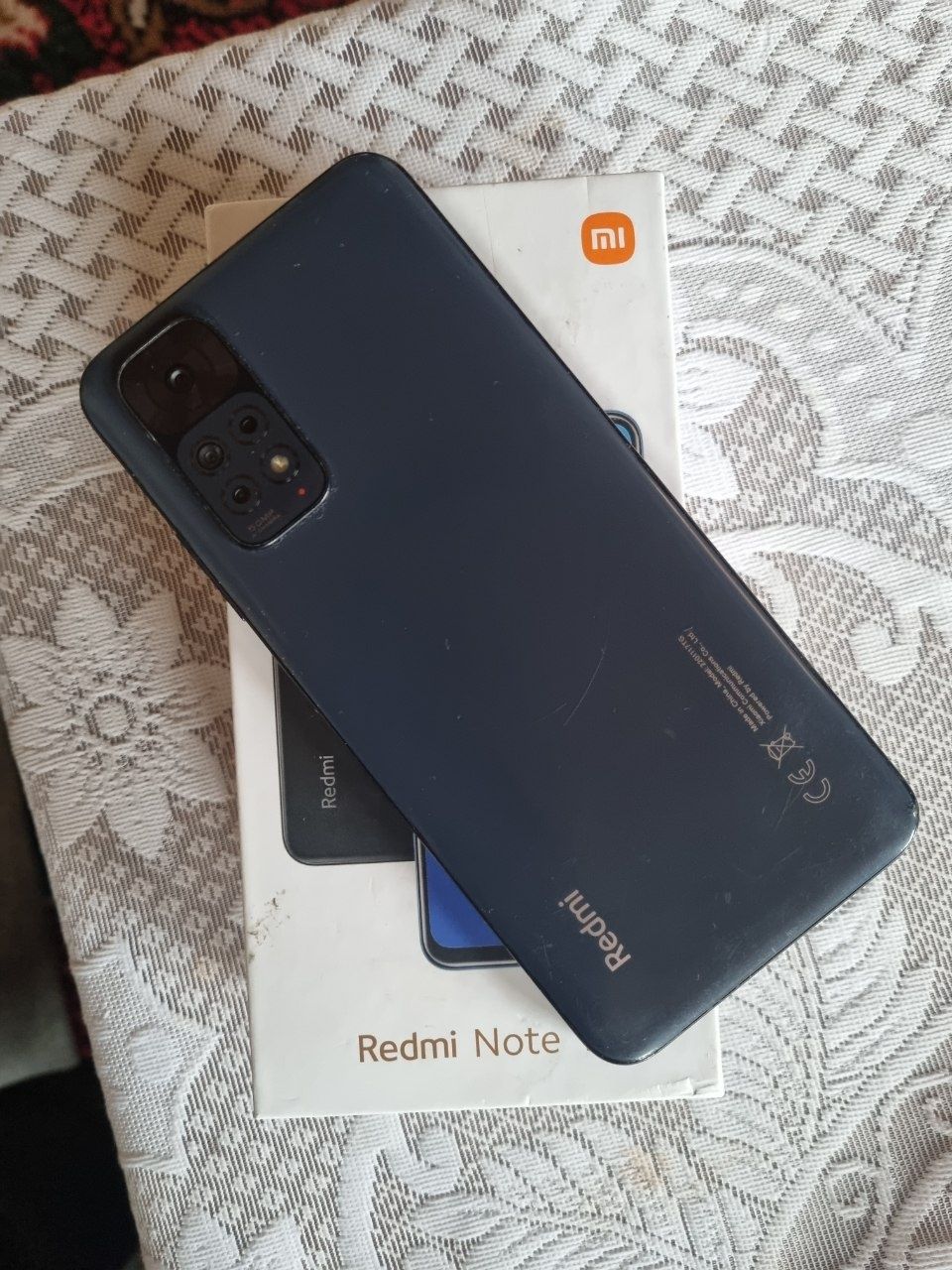 Redmi note11 sotiladi aybi yoq  1mln200 kami bo 128/6+5r