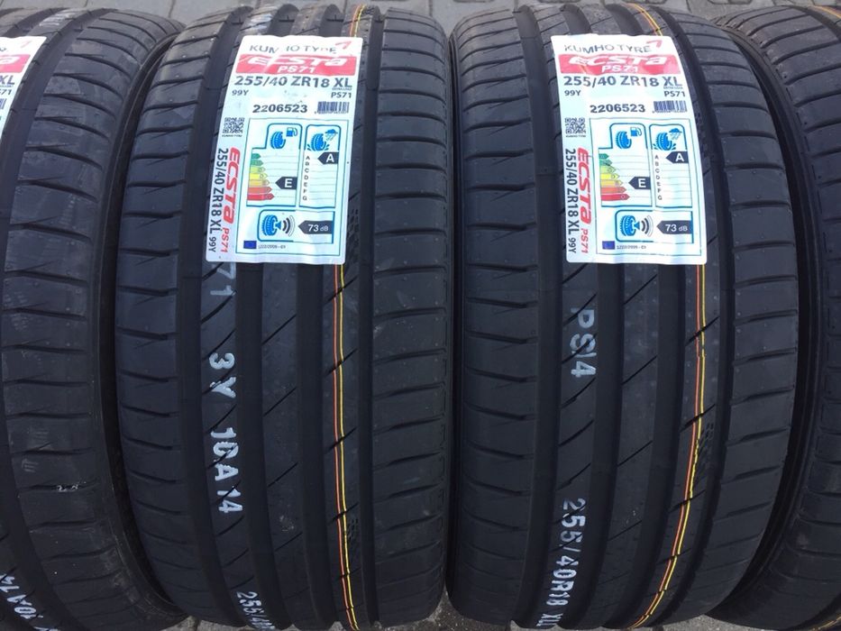 Set anvelope noi vara BMW Seria 4 255/40/18 cu 225/45/18 KUMHO