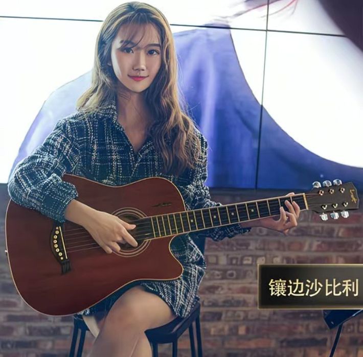 Акустическая гитара 38 дюймов | Отличный звук и стильный дизайн!