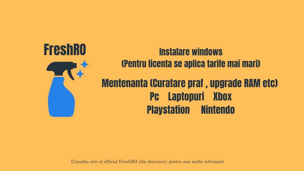 Mentenanta Pc Laptop Playstation