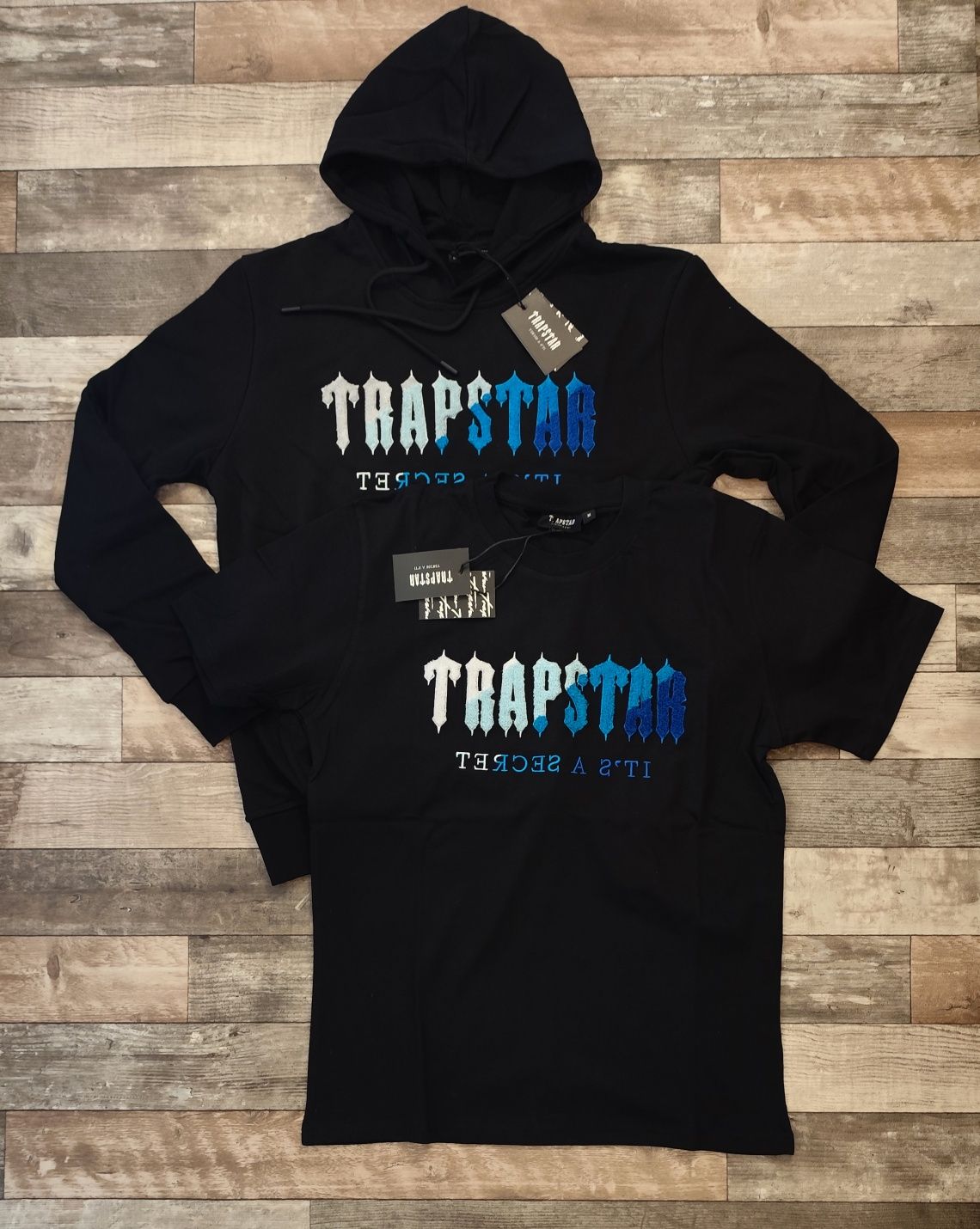Мъжка нова детска фланелка TrapStar London тениска блуза памук