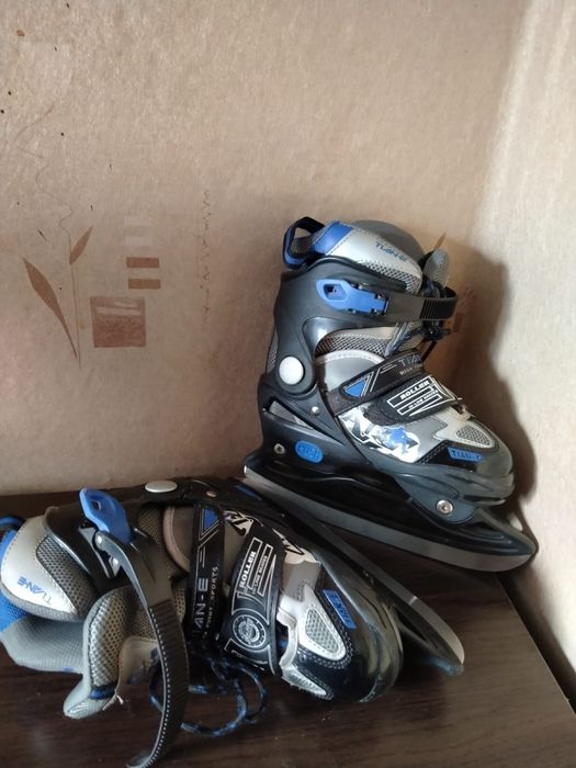 Детские коньки в хорошом состоянии