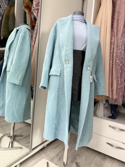 Palton Zara baby blue