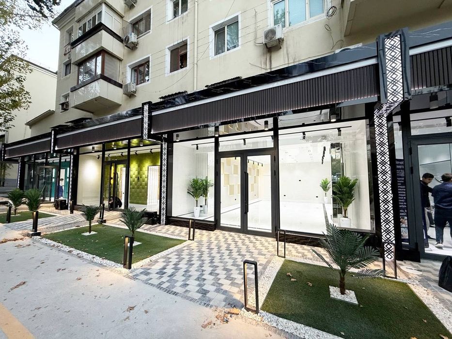 Новза помещение аренда 100 м2 Чиланзар 1 линия офис или шоурум