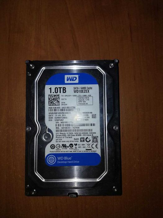 Жёсткий диск WD10EZEX 1 TB