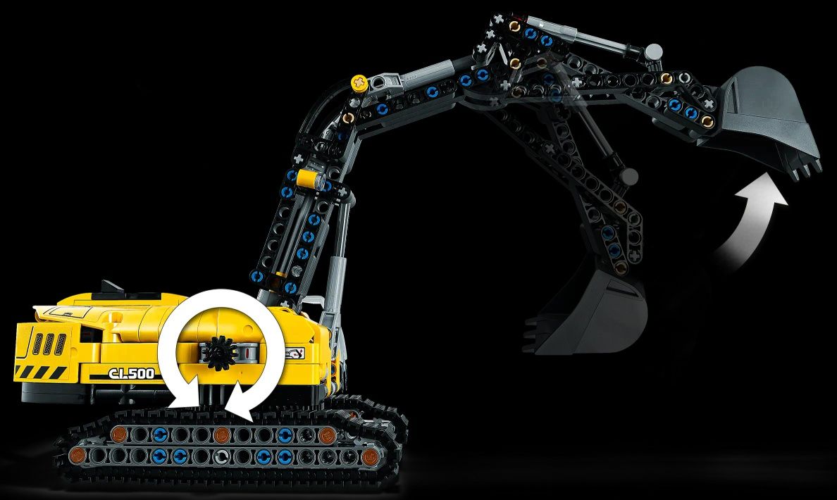 Продавам LEGO Technic Heavy-Duty Excavator 42121