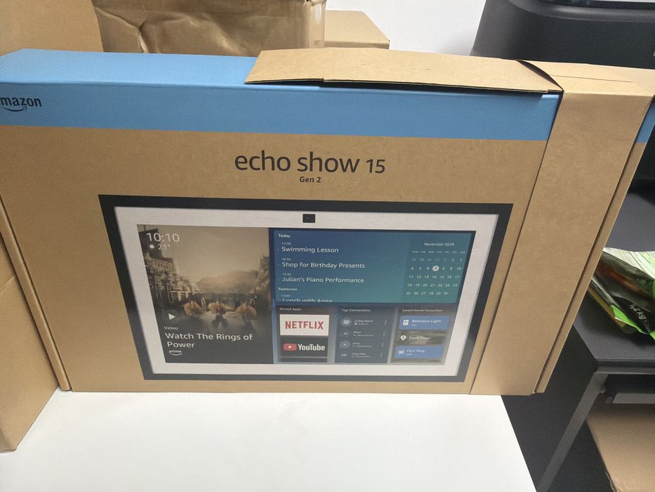 Amazon Echo show 15 gen 2 nou sigilat + suport