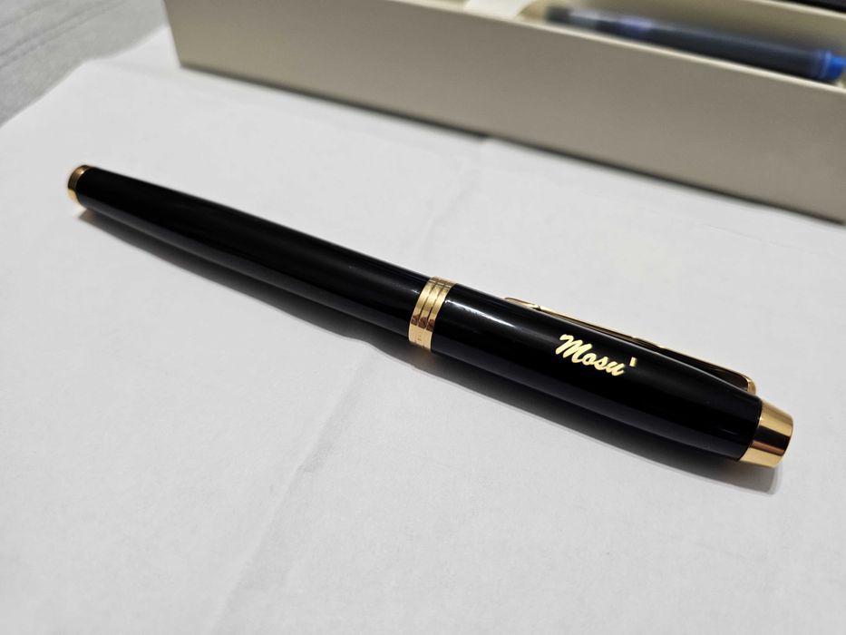 Stilou Parker IM Royal Core Black Lacquer GT - Personalizat
