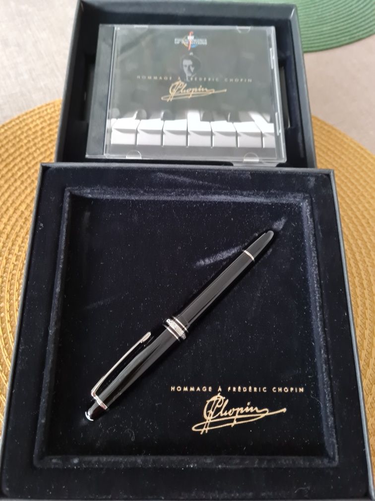 Комплект писалка Montblanc /Монблан/ и компактдиск с концерти на Шопен