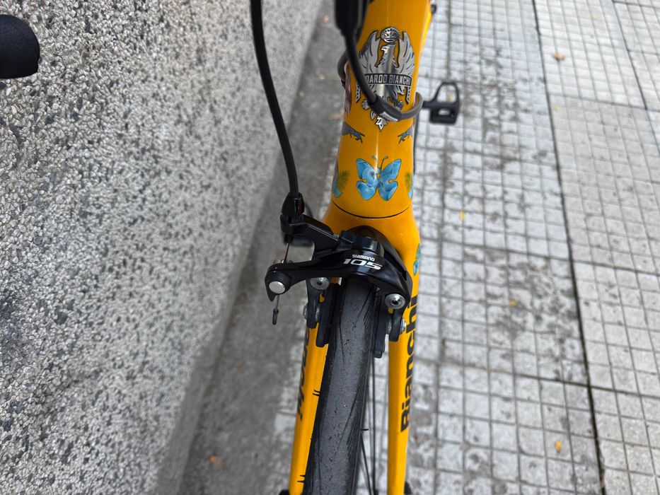 Bianchi Team Rynkeby Carbon/Shimano 105 2x11/шосеен велосипед