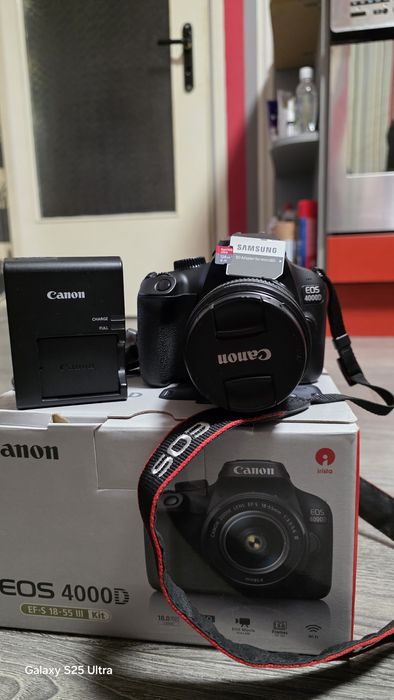 Фотоапарат Canon EOS 4000d+efs 18-55mm