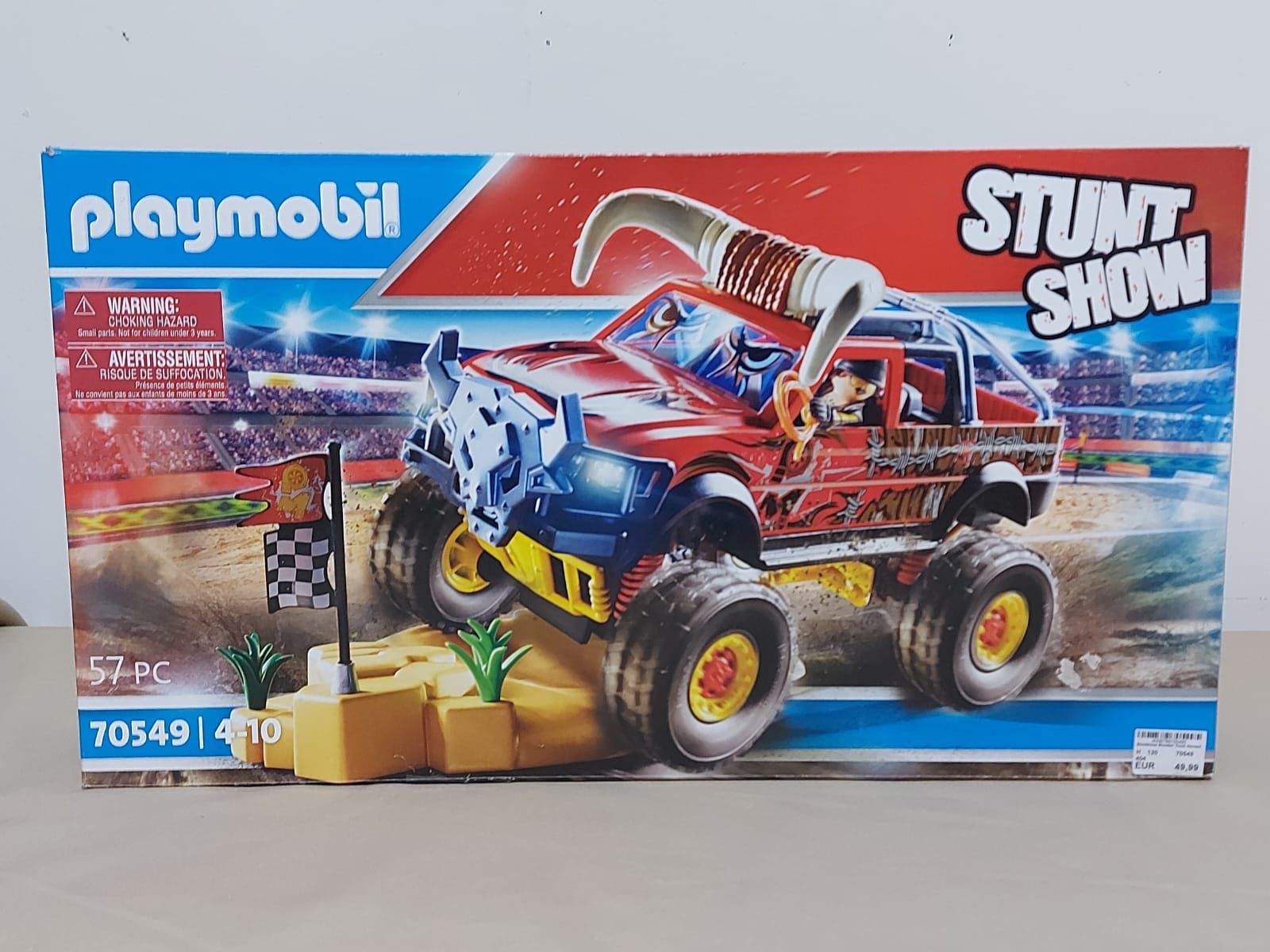 Playmobil 70549-Monster truck Taur