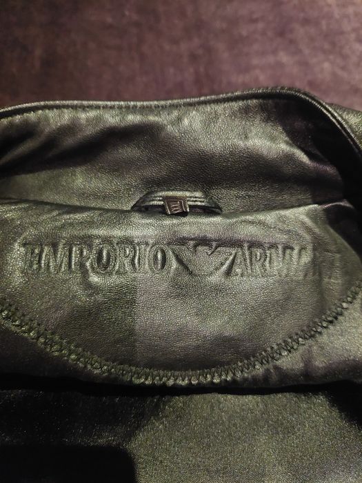 Мъжко кожено яке Armani