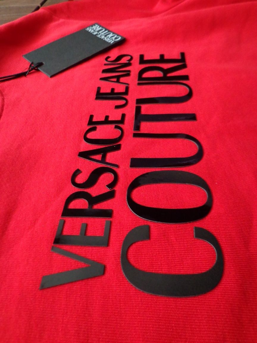 Мъжка блуза с дълъг ръкав Versace Jeans Couture Red / Black