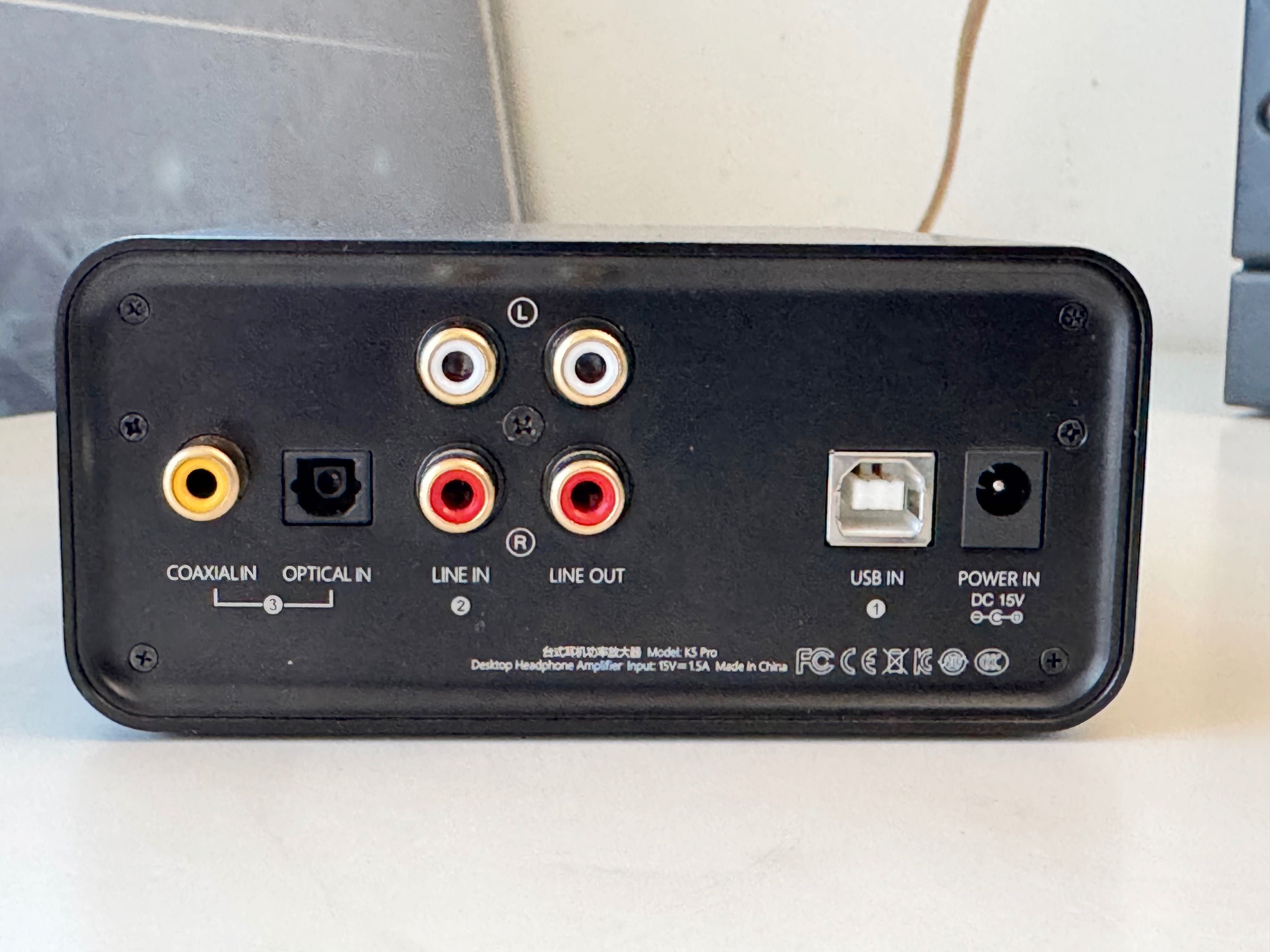DAC, amplificator casti, preamplificator Fiio K5 pro