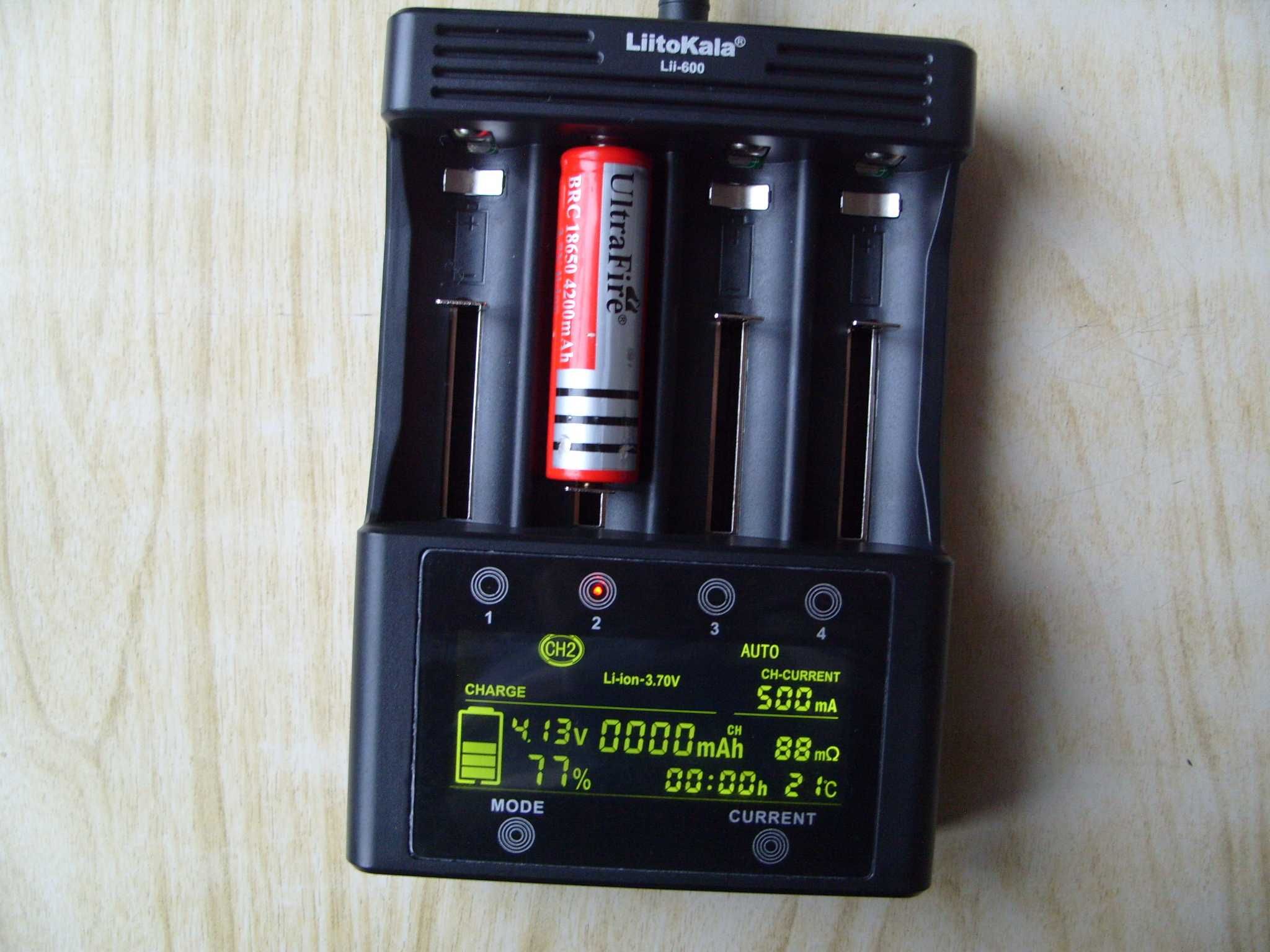 Професионално интелигентно зарядно  LiitoKala Lii-600.  БГ упътване