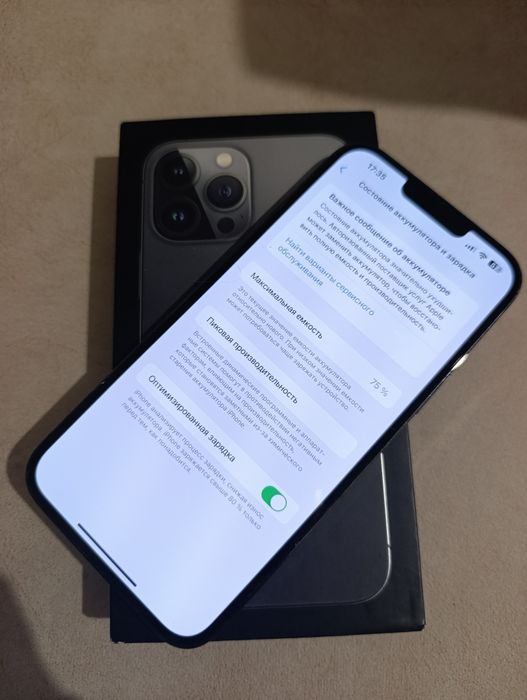 iPhone 13 pro max 128gb 75% Ёмкость Фулл Коробка Документ