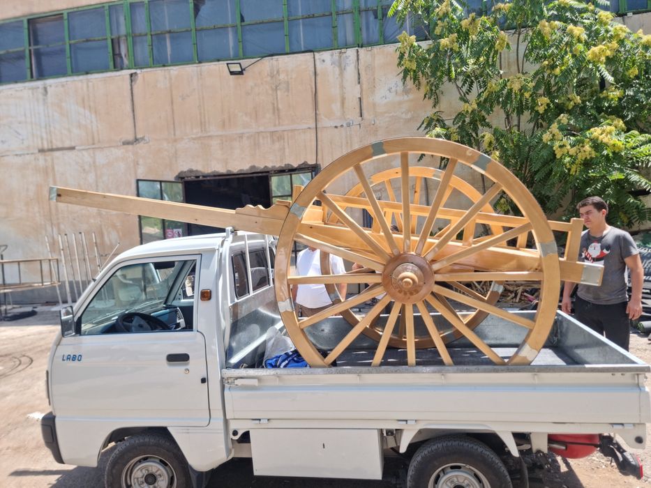 Arava va boshqa yogoch maxsulotlardan yasalgan durodgorlik ishlari