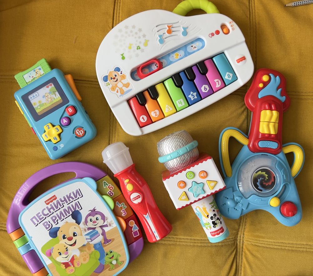 Играчки Fisher Price и маймуна Little Tikes