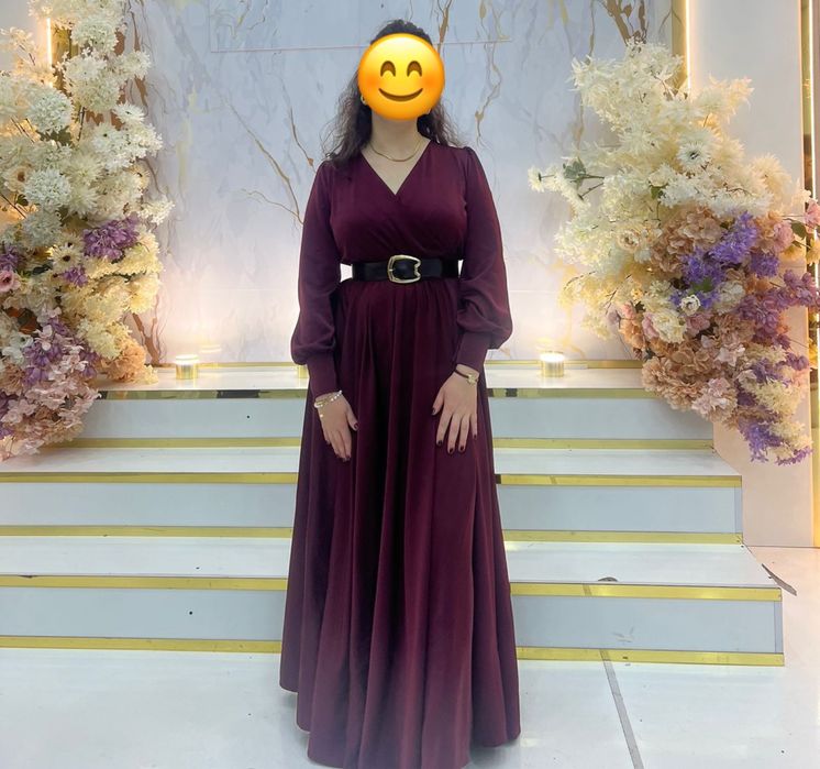 Платье вечернее длинное