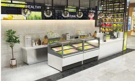 Firmann - Vitrina inghetata/gelaterie 1610 x 880 x 1300 mm