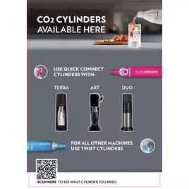 Цилиндър/ бутилка 425гр. Quick connect, SodaStream