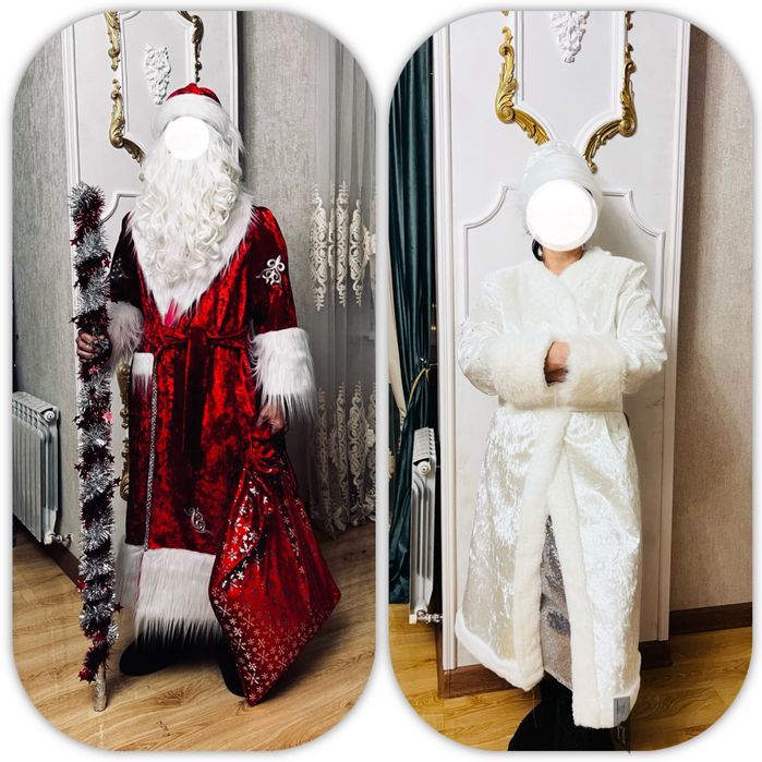 Прокат костюмов Деда Мороза и Снегурочки Астана
