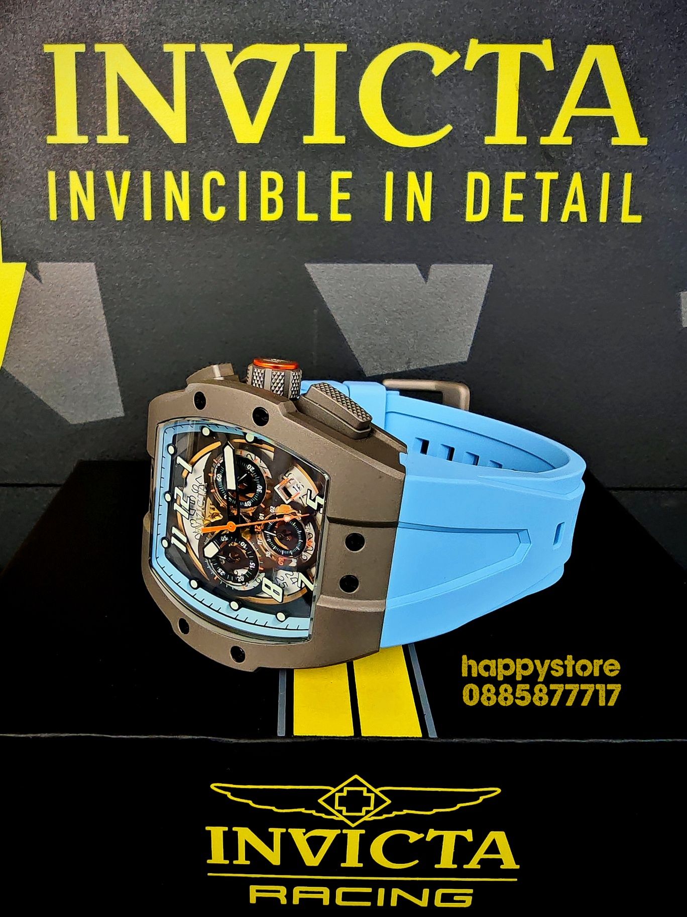 INVICTA JM Correa Swiss Blue LIMITED EDITION, Инвикта нов часовник