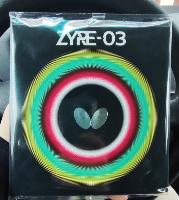 Продам Zyre 03 black теннисная накладка