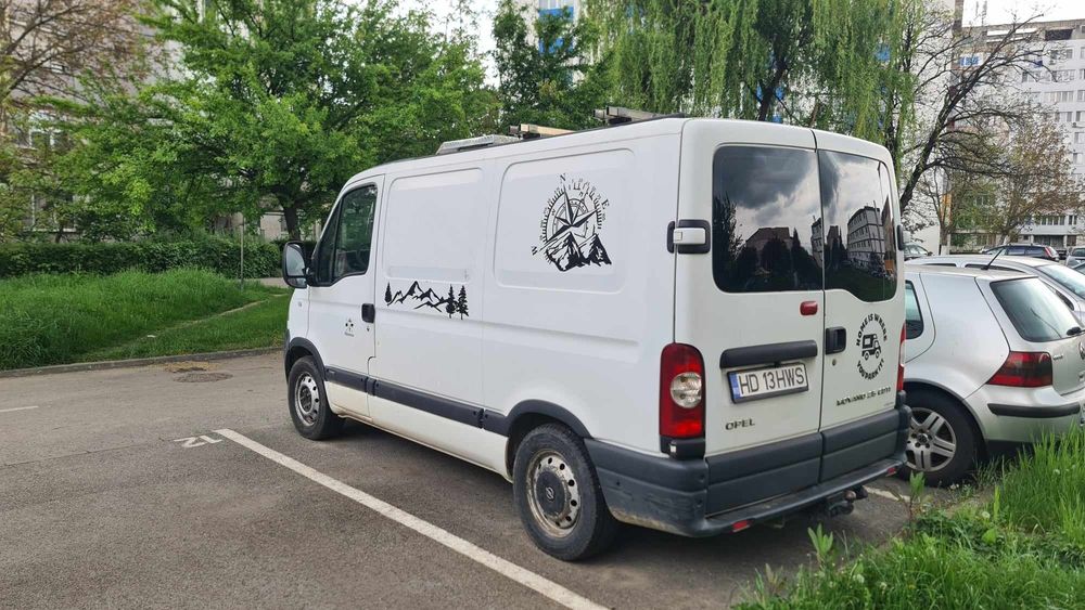 Vand duba opel movano, campervan