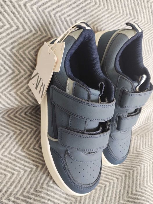 Zara кожени маратонки номер 34