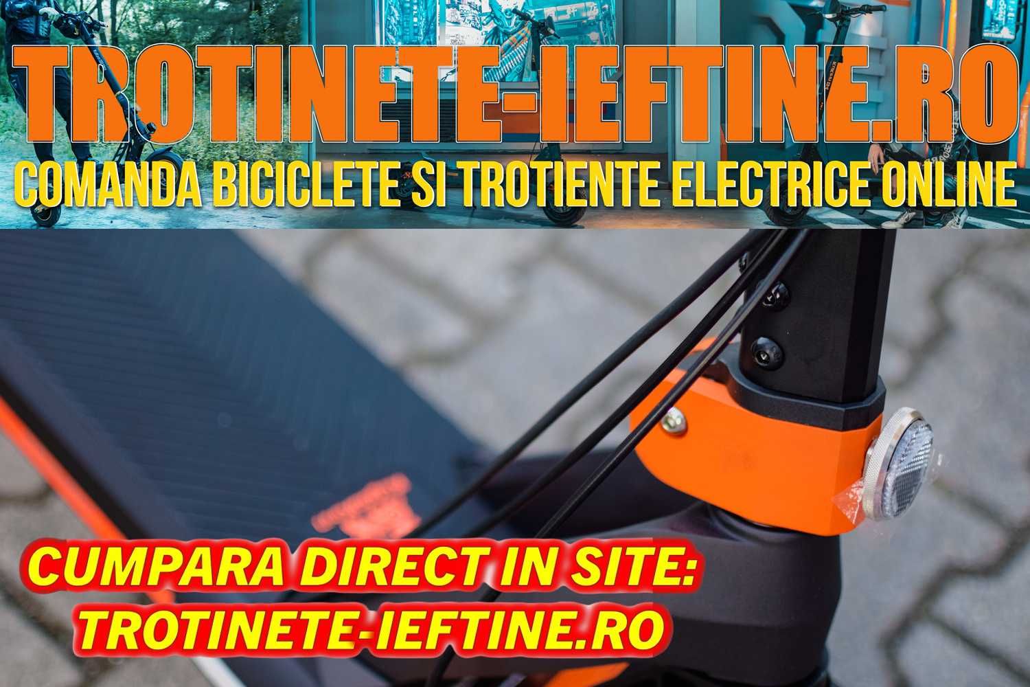 Trotineta Electrica KuKirin G3 - Originala, Noua, 50 km/h, Sigilata