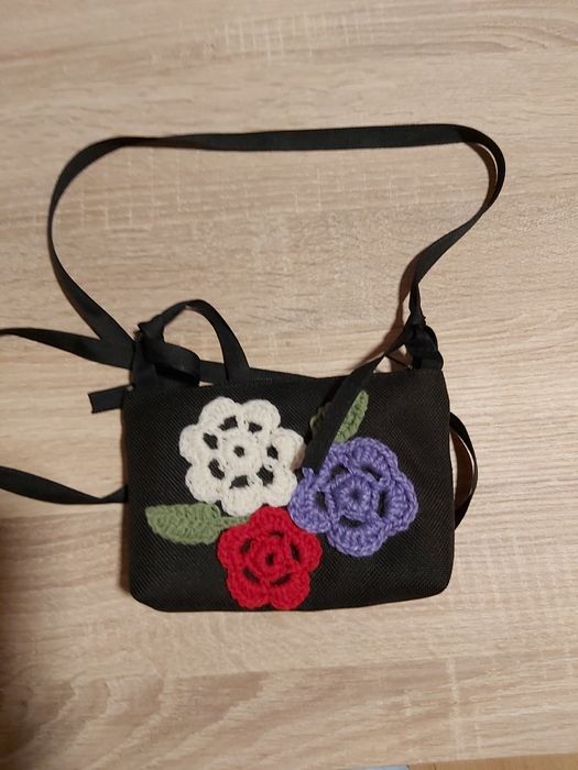 Poseta din stofa hande made