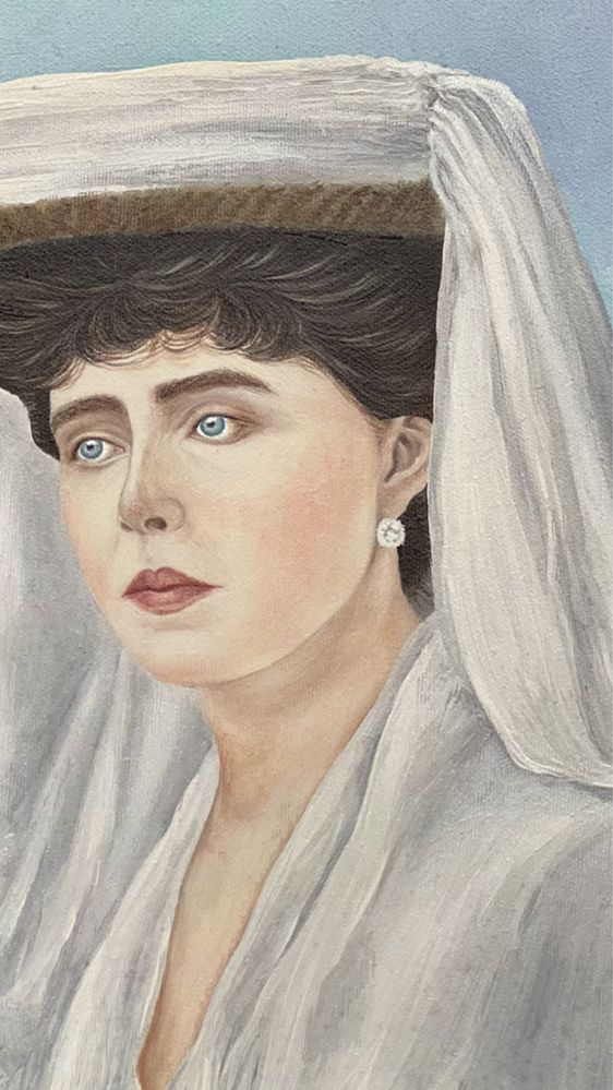 Regina Maria tablou portret