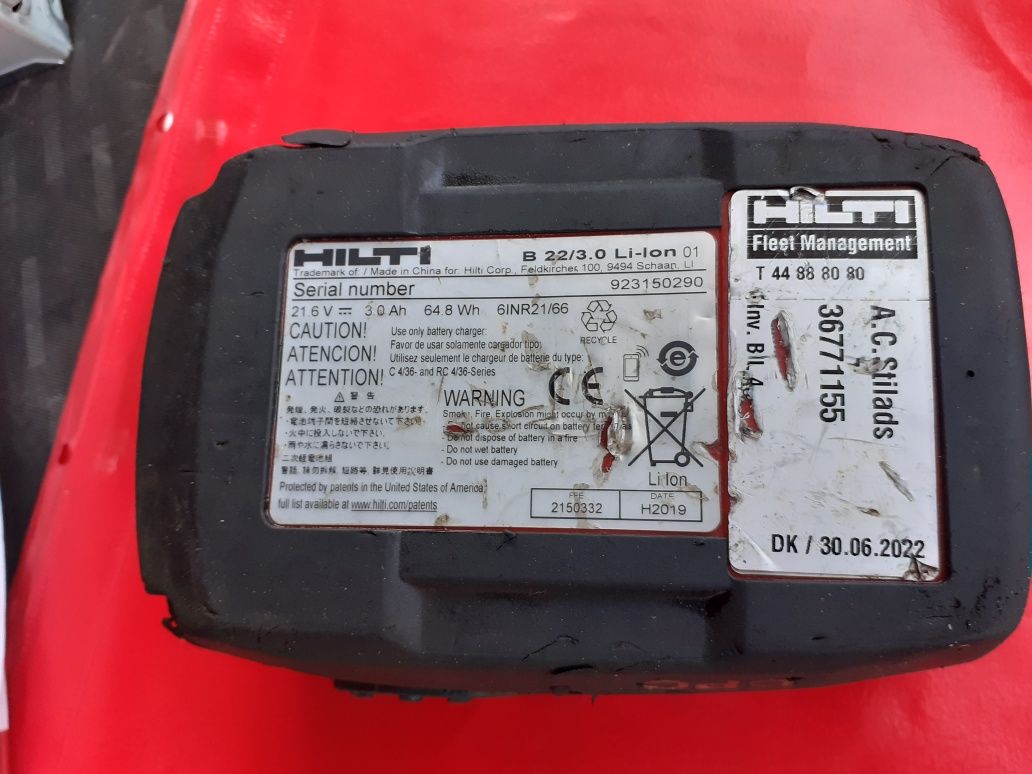 Baterie Acumulator Hilti B22 3A