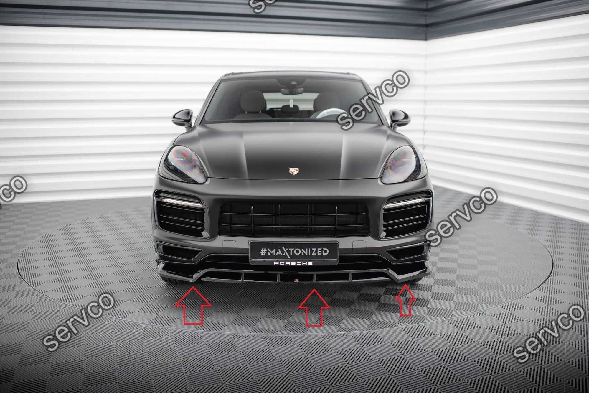 Pachet Body kit Porsche Cayenne Sport Design Mk3 2018-2023 v1