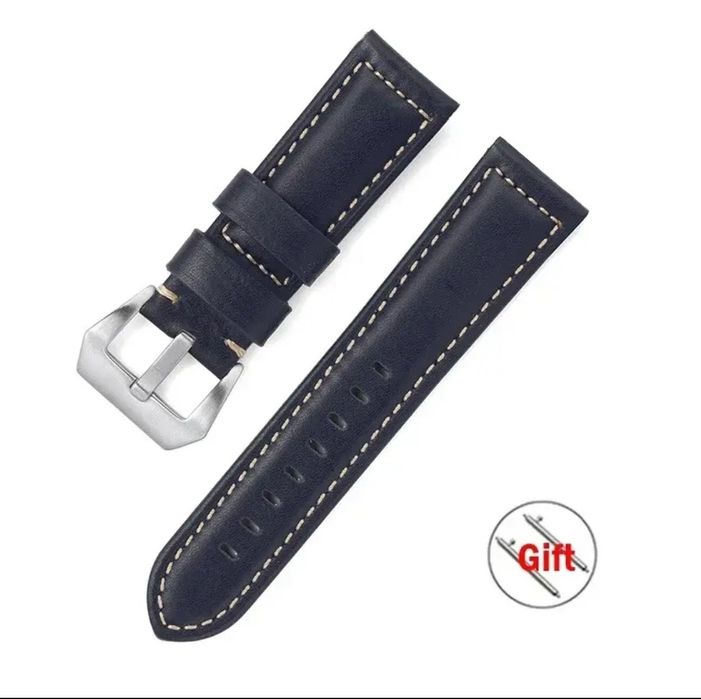 Кожанный ремешок для часов 20 мм