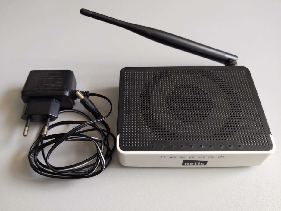 Рутер NETIS WF-2411 Wireless N Router 150Mbps + Зарядно 9V NTPI2EU