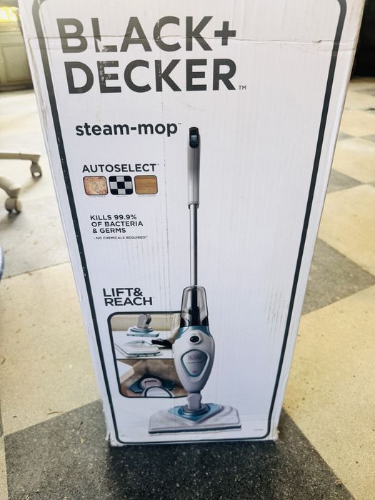 Електримеско моп парочистачка black&decker