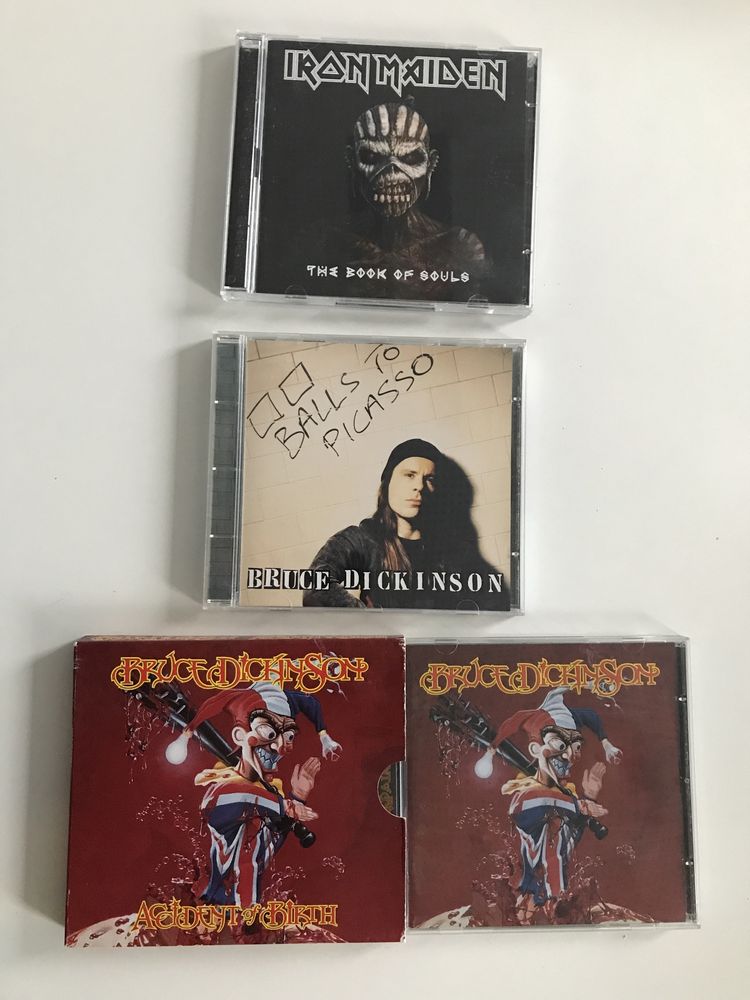 Vand, cd-uri audio originale, Iron Maiden, Bruce Dickinson