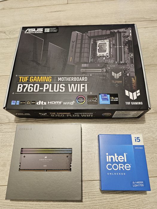 Kit Gaming: i5-14600K-B760.Wifi-Ddr5
