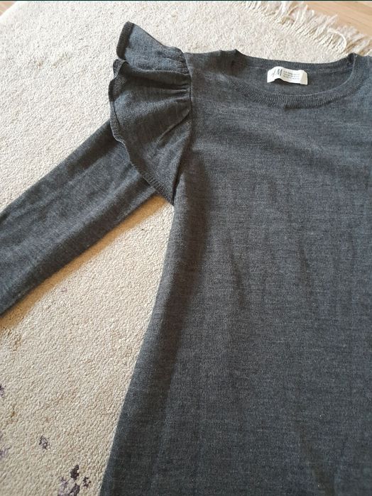 bluza rochie rochita h&m 110 116 4 5 6 ani noua umeri speciali