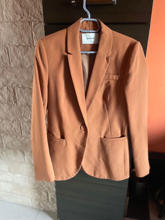Sacou elegant maro
