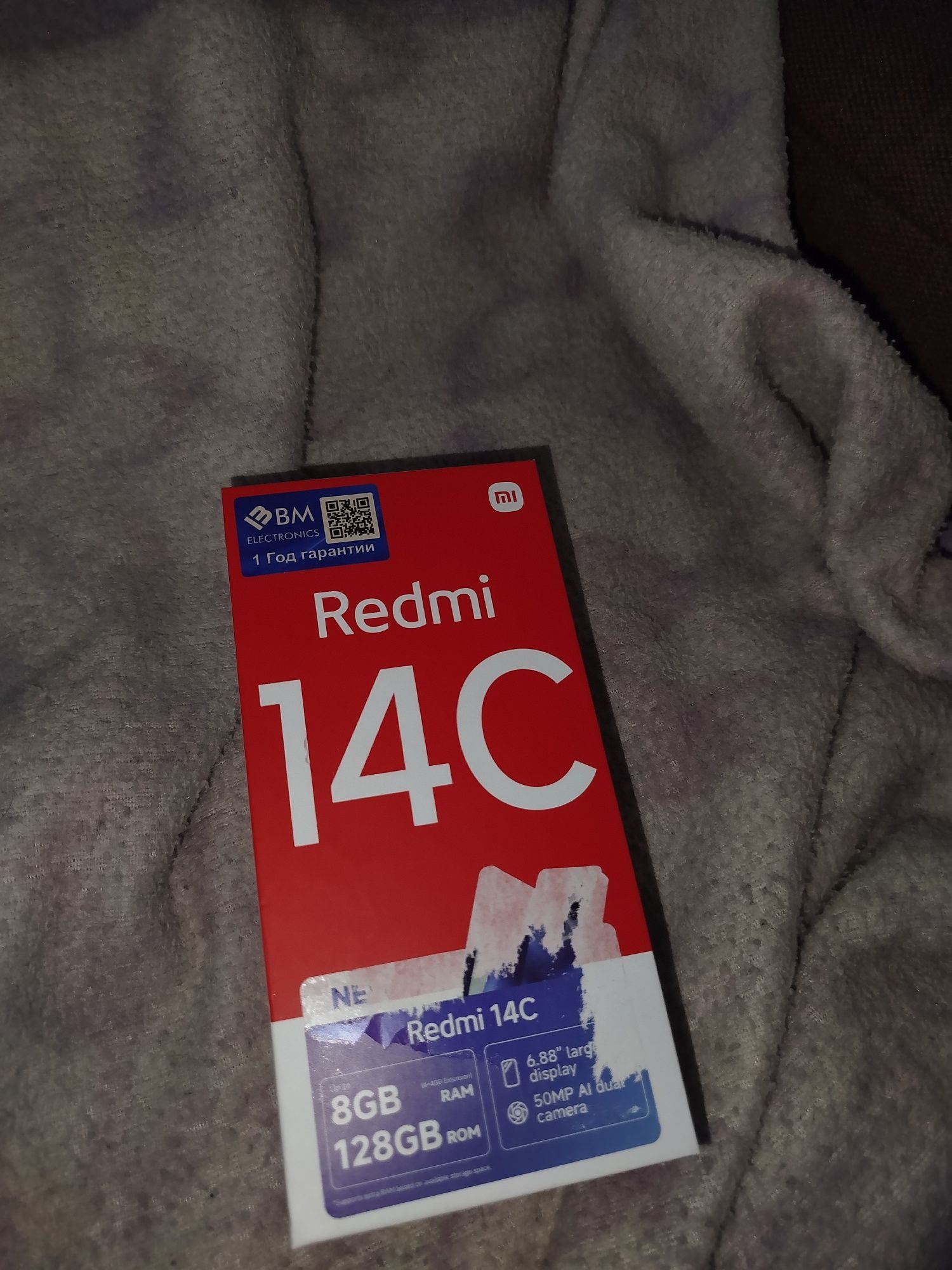 Redmi 14c на 128гб оперативка 4гб