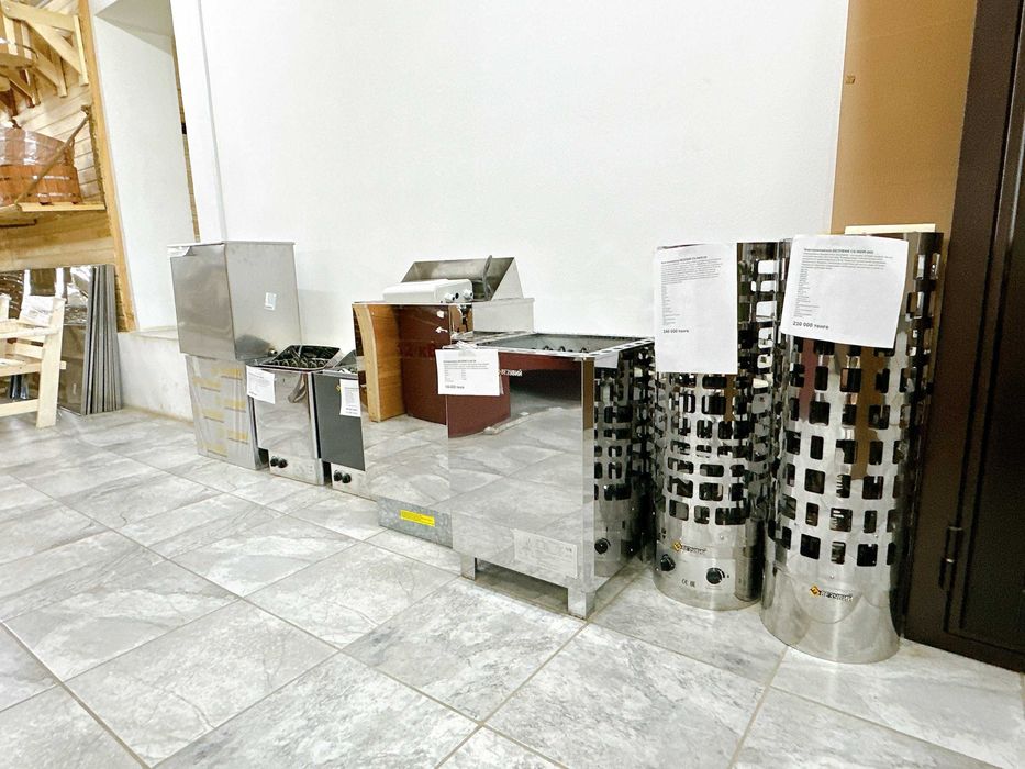 Электрокаменка Везувий, электрическая печь для бани