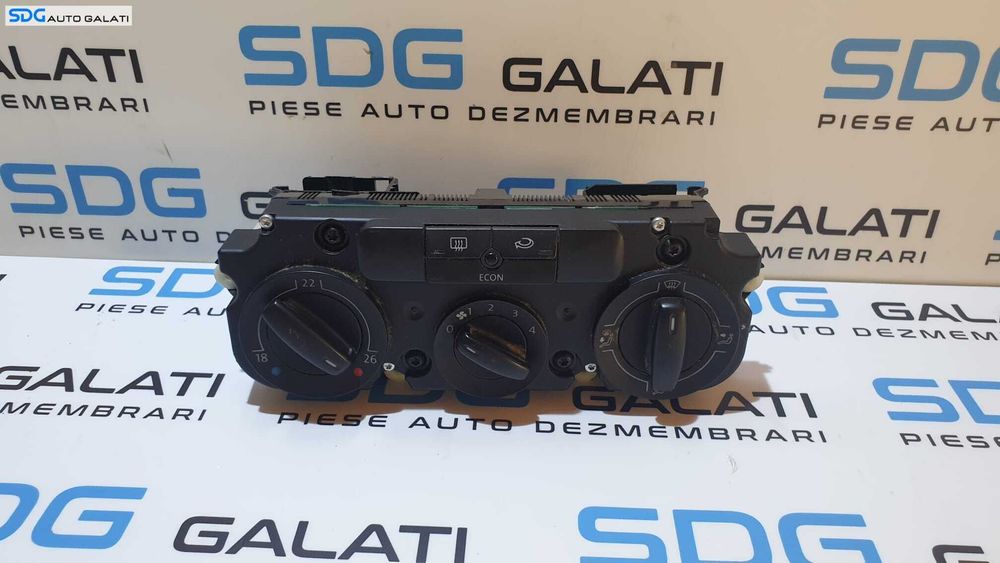 Panou Comanda Consola Climatronic AC Aer Conditionat Clima Volkswagen Golf 5 2004 - 2008 Cod 1K2820045