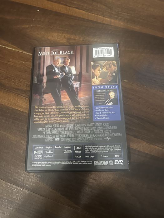 Meet Joe Black DVD