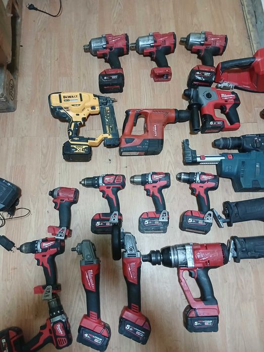 Scule Milwakee pe acumulatori