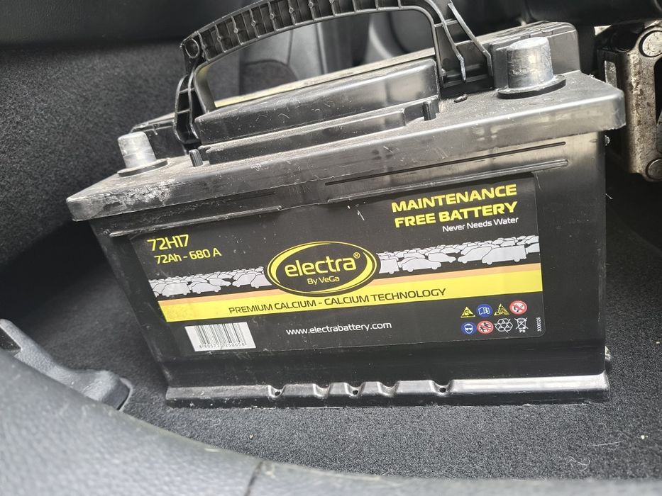 Акумулатор electra 72ah
