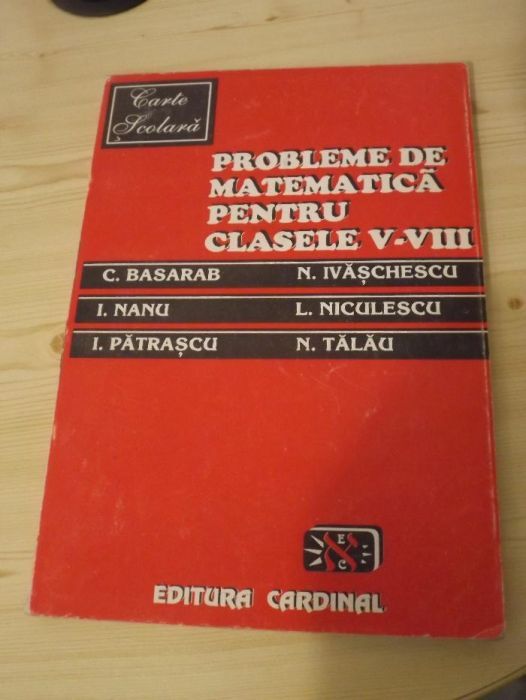 probleme de matematica basarab